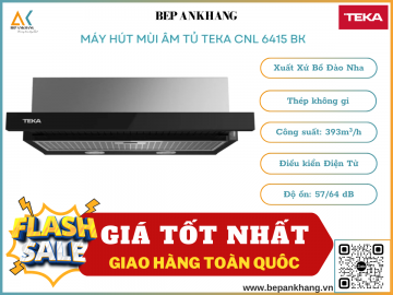 Máy Hút Mùi Teka  CNL 6415 BK - Xuất Xứ Bồ Đào nha